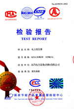 邵阳电力变压器检测报告